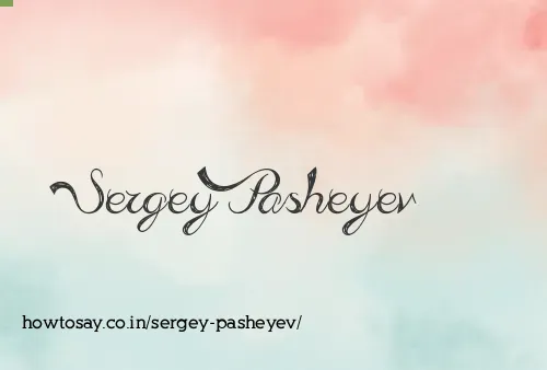 Sergey Pasheyev