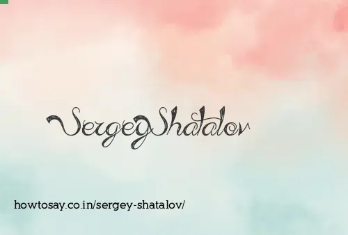 Sergey Shatalov