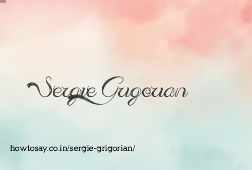 Sergie Grigorian