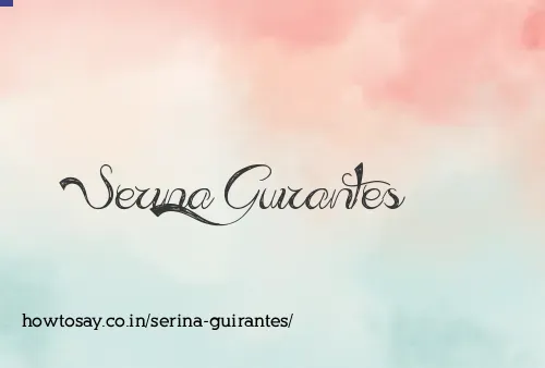Serina Guirantes