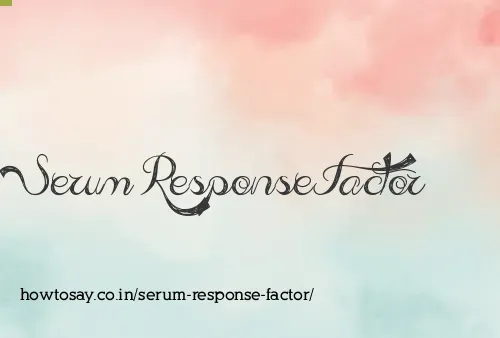 Serum Response Factor