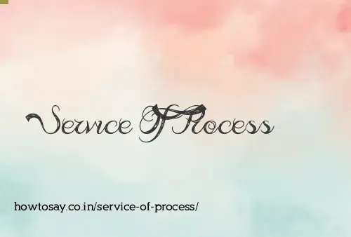 Service Of Process