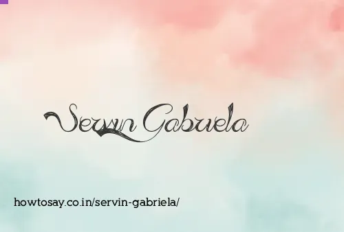 Servin Gabriela