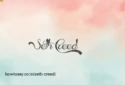 Seth Creed