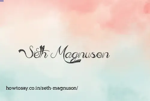 Seth Magnuson