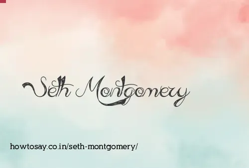 Seth Montgomery