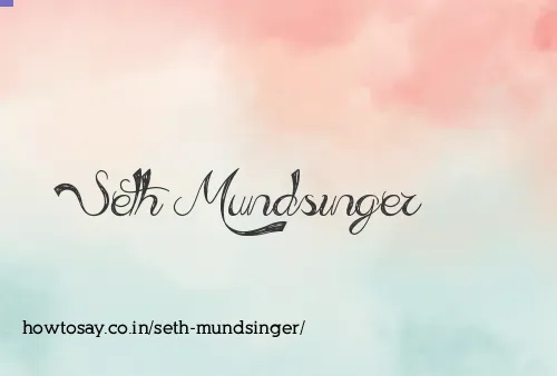 Seth Mundsinger