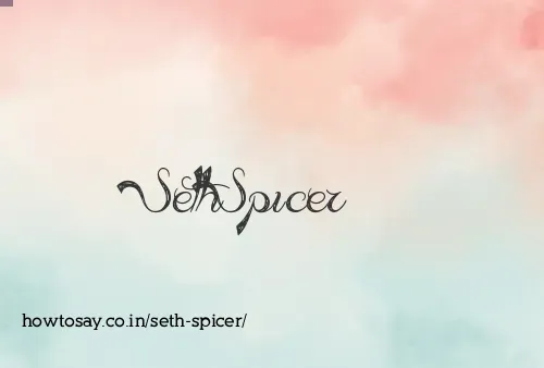 Seth Spicer