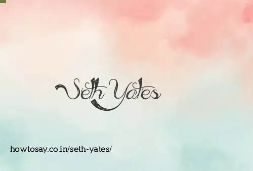 Seth Yates