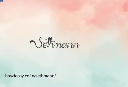 Sethmann