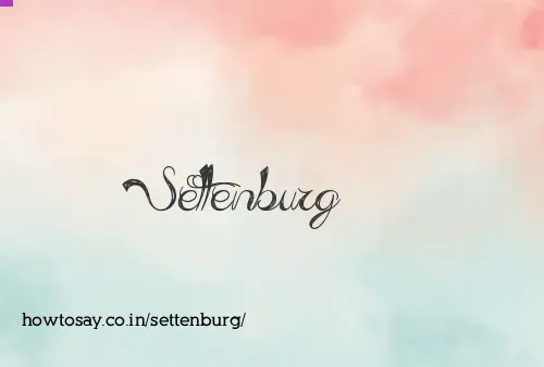 Settenburg