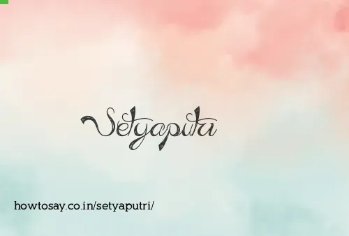 Setyaputri