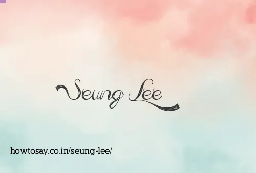Seung Lee