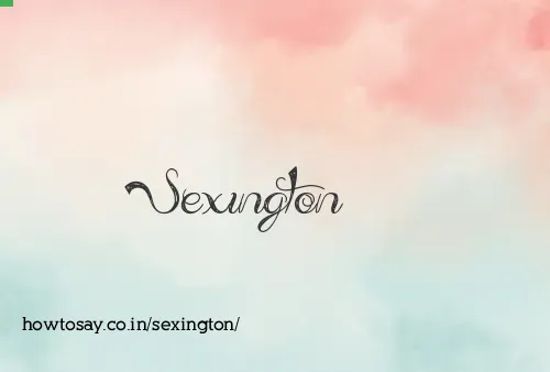 Sexington