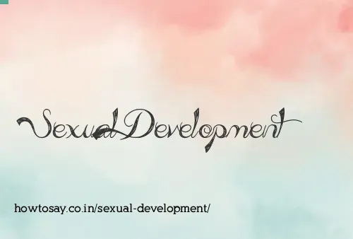 Sexual Development