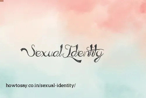 Sexual Identity