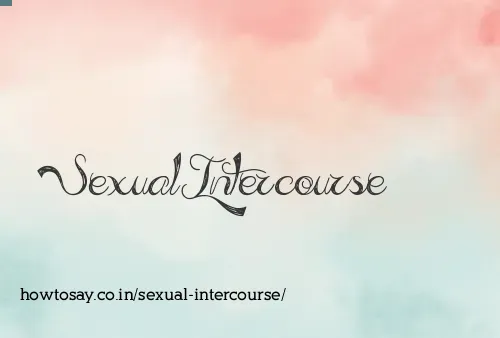 Sexual Intercourse