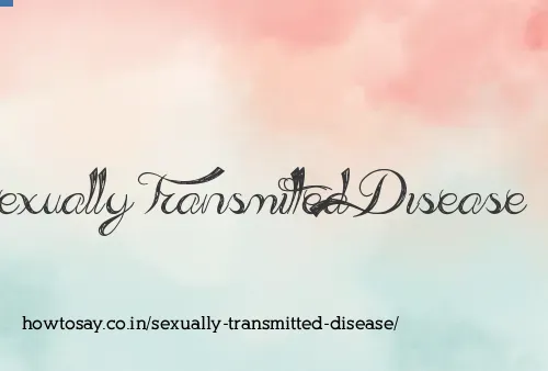 Sexually Transmitted Disease