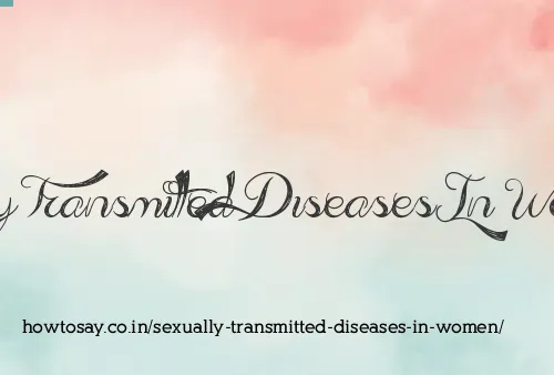 Sexually Transmitted Diseases In Women