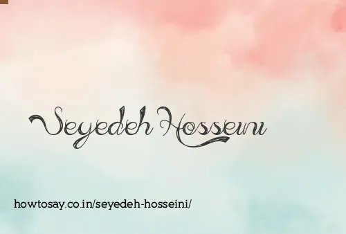 Seyedeh Hosseini