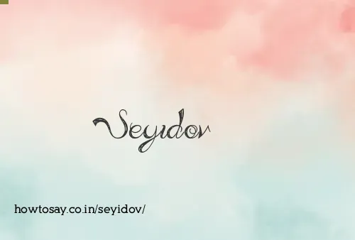 Seyidov