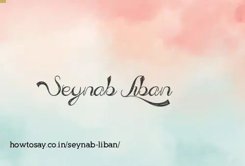 Seynab Liban
