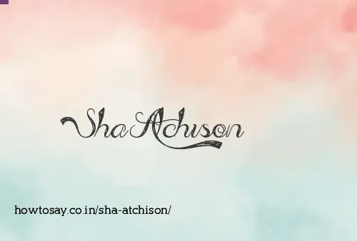 Sha Atchison