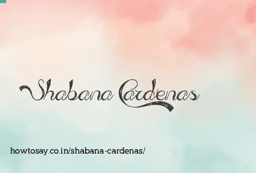 Shabana Cardenas