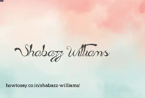 Shabazz Williams