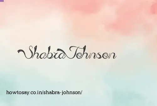 Shabra Johnson