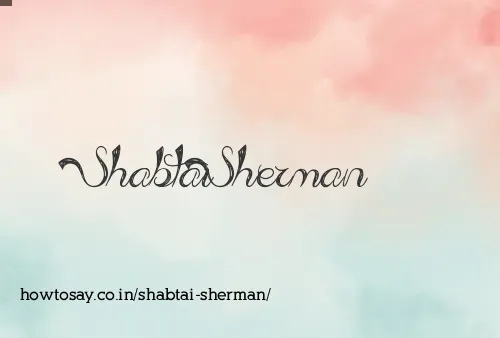 Shabtai Sherman
