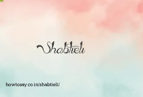 Shabtieli