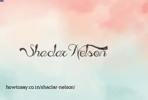 Shaclar Nelson