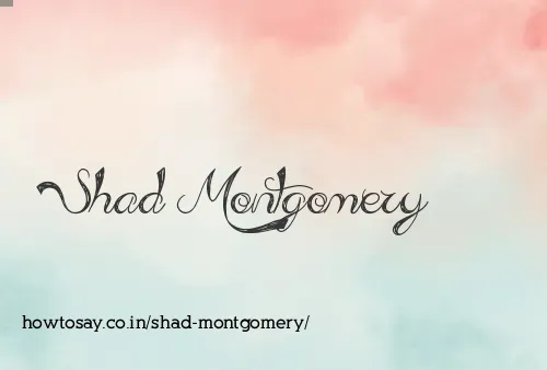 Shad Montgomery