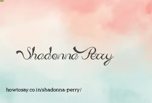 Shadonna Perry