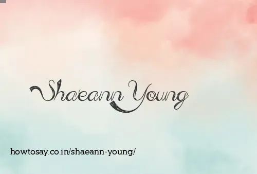 Shaeann Young