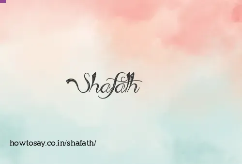 Shafath