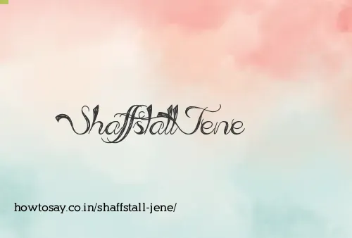 Shaffstall Jene