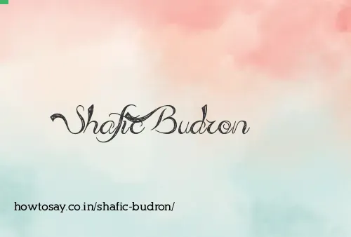 Shafic Budron