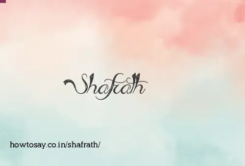 Shafrath