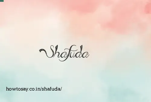 Shafuda