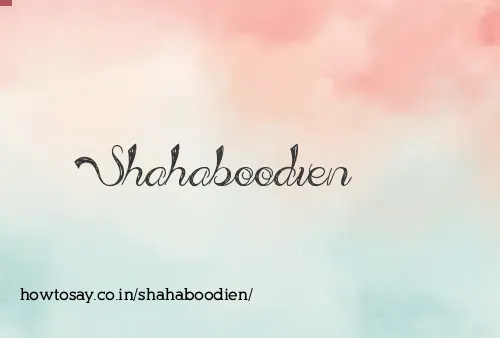 Shahaboodien