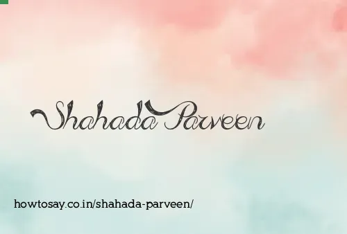 Shahada Parveen