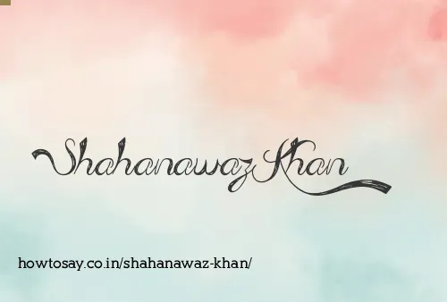 Shahanawaz Khan