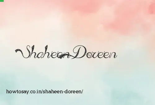 Shaheen Doreen