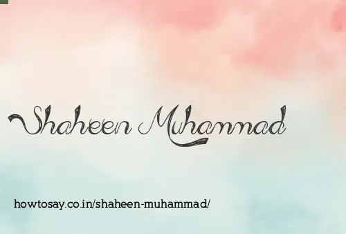 Shaheen Muhammad