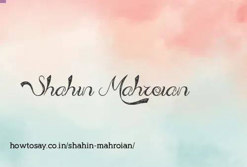 Shahin Mahroian