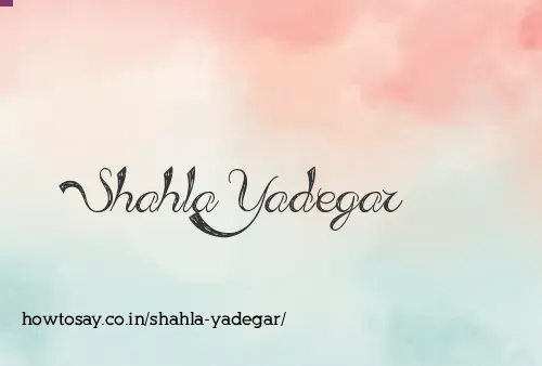 Shahla Yadegar