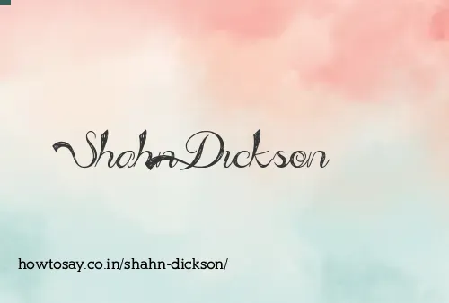 Shahn Dickson