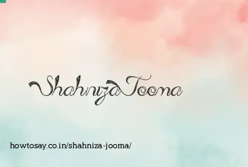 Shahniza Jooma